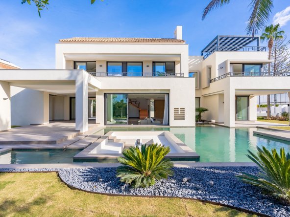 new luxury villa in casasolagualdamina baja view from the villa 592x444 1